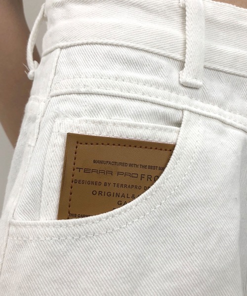 SPIGA（スピーガ）の「ハイウエストデニムP（デニムパンツ・レディース・グレー/ブラック/ブルー/ホワイト・SMALL/MEDIUM）」の10枚目の写真