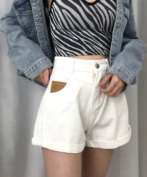 SPIGA（スピーガ）の「ハイウエストデニムP（デニムパンツ・レディース・グレー/ブラック/ブルー/ホワイト・SMALL/MEDIUM）」の12枚目の写真