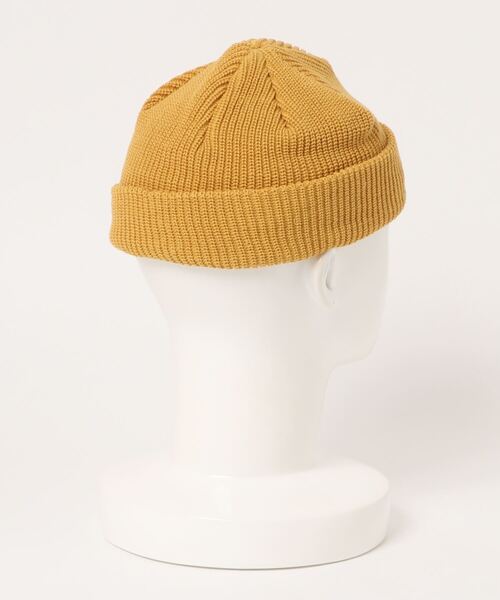 SPINNS(スピンズ)の「リブニット帽(ニットキャップ/ビーニー・レディース・ホワイト/ブラック/ブルー/マスタード・ONESIZE)」の5枚目の写真
