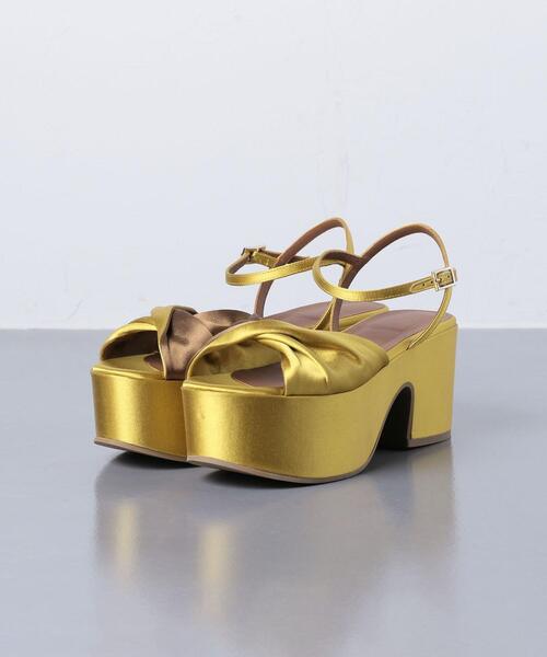 L'AUTRE CHOSE（ロートレショーズ）の「＜L'AUTRE CHOSE（ロートルショーズ）＞BIC プラット サンダル（サンダル・レディース・マスタード・36/35/37/38）」の7枚目の写真