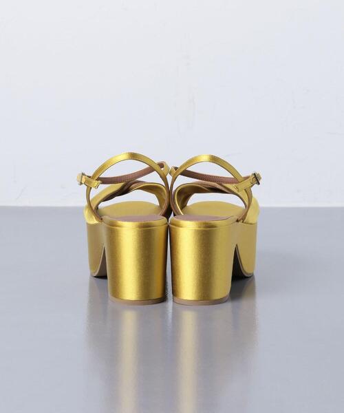 L'AUTRE CHOSE（ロートレショーズ）の「＜L'AUTRE CHOSE（ロートルショーズ）＞BIC プラット サンダル（サンダル・レディース・マスタード・36/35/37/38）」の9枚目の写真