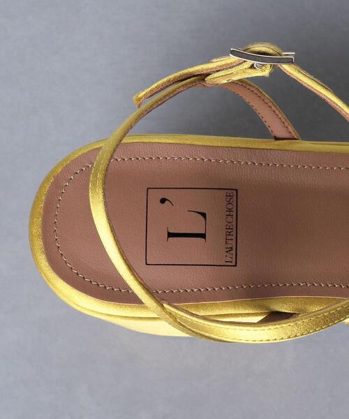 L'AUTRE CHOSE（ロートレショーズ）の「＜L'AUTRE CHOSE（ロートルショーズ）＞BIC プラット サンダル（サンダル・レディース・マスタード・36/35/37/38）」の3枚目の写真