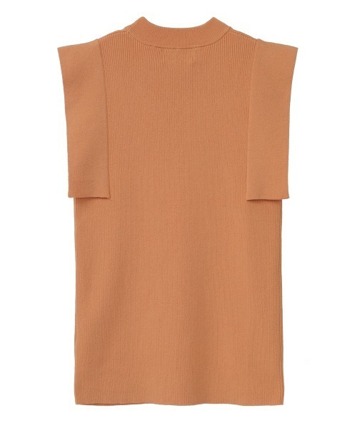 CLANE（クラネ）の「SQUARE SLEEVE KNIT（ニット/セーター・レディース・ホワイト/ブラック/ベージュ/オレンジ・01/02）」の13枚目の写真