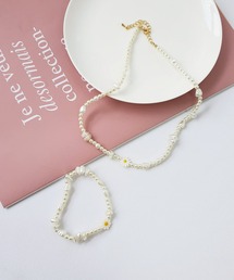 CEMONEMO | デイジー パール ネックレス(ネックレス)