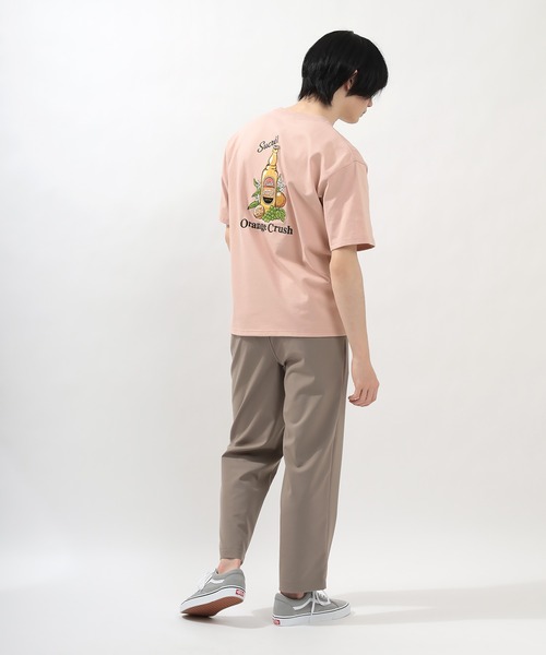 POWER TO THE PEOPLE（パワートゥーザピープル）の「【POWER TO THE PEOPLE】オーバーサイズレトログラフィックバッグ刺繍Ｔシャツ/フレグランス/トリップ/フード/オレンジ（Tシャツ/カットソー・メンズ・ホワイト系その他3/グレー系その他/ホワイト系その他/グレー/グリーン系その他/ホワイト系その他2/ピンク系その他/ホワイト/グリーン/ピンク/イエロー/イエロー系その他・L/M）」の22枚目の写真