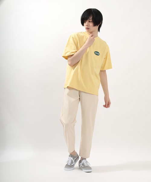 POWER TO THE PEOPLE（パワートゥーザピープル）の「【POWER TO THE PEOPLE】オーバーサイズレトログラフィックバッグ刺繍Ｔシャツ/フレグランス/トリップ/フード/オレンジ（Tシャツ/カットソー・メンズ・ホワイト系その他3/グレー系その他/ホワイト系その他/グレー/グリーン系その他/ホワイト系その他2/ピンク系その他/ホワイト/グリーン/ピンク/イエロー/イエロー系その他・L/M）」の16枚目の写真