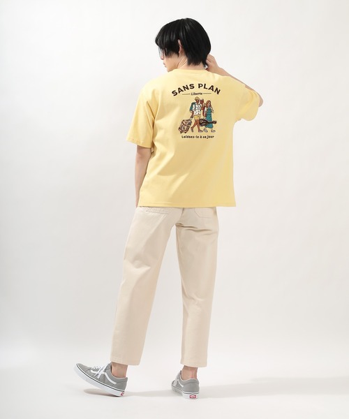 POWER TO THE PEOPLE（パワートゥーザピープル）の「【POWER TO THE PEOPLE】オーバーサイズレトログラフィックバッグ刺繍Ｔシャツ/フレグランス/トリップ/フード/オレンジ（Tシャツ/カットソー・メンズ・ホワイト系その他3/グレー系その他/ホワイト系その他/グレー/グリーン系その他/ホワイト系その他2/ピンク系その他/ホワイト/グリーン/ピンク/イエロー/イエロー系その他・L/M）」の17枚目の写真