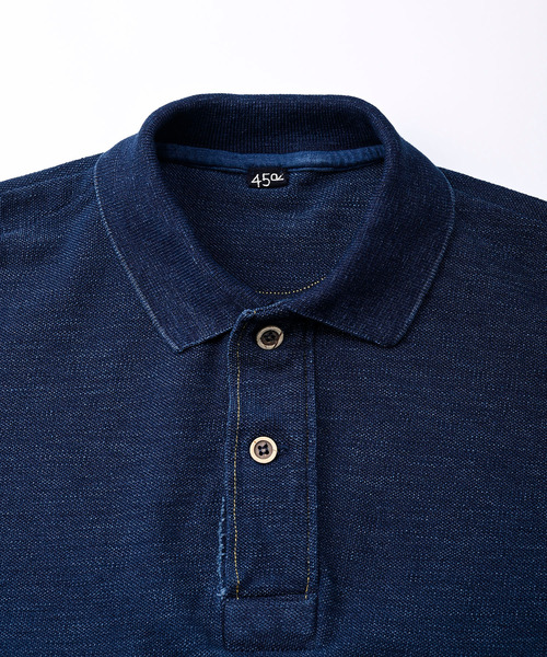 45R ９０８ＩＤＧカノコＯＣＥＡＮポロシャツ 45R 908IDGカノコOCEANポロシャツ