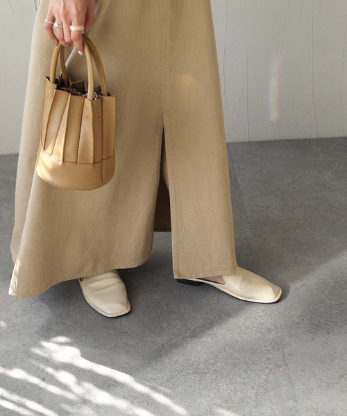 Chillfar(チルファー)の「フロントスリットロングスカート(スカート・レディース・ベージュ/オフホワイト/グリーン・MEDIUM/LARGE)」の19枚目の写真