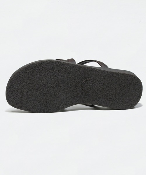 shopnikoniko（ショップニコニコ）の「サンダル 日本製 フラット トング 親指 合成皮革 サンダル（サンダル・レディース・パイソン/ブラウン/ブラック・LL/M/S/L）」の10枚目の写真