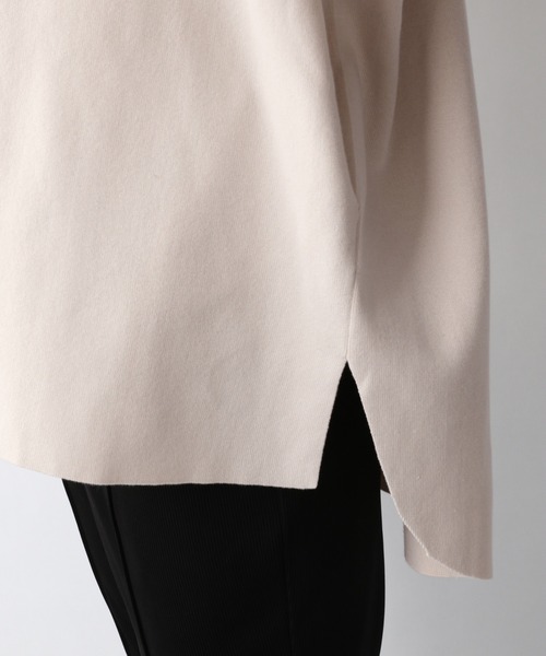 A part by(アパートバイ)の「SC*12Gニットシャツ 933092(シャツ/ブラウス・レディース・ブラック/アイボリー・LARGE/MEDIUM)」の14枚目の写真