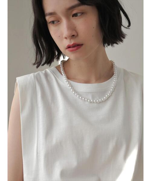 AMERICAN HOLIC（アメリカンホリック）の「パール×メタル2セットネックレス　＊（ネックレス・レディース・ゴールド・FREE）」の7枚目の写真