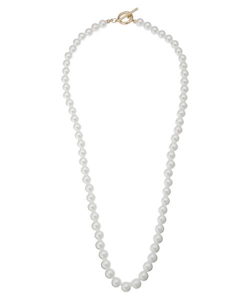 AMERICAN HOLIC（アメリカンホリック）の「パール×メタル2セットネックレス　＊（ネックレス・レディース・ゴールド・FREE）」の4枚目の写真