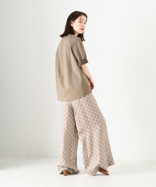 「VERMEIL par iena」 半袖カットソー 38 ベージュ レディース VERMEIL par iena 「VERMEIL iena」 半袖カットソー 38 ベージュ