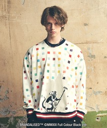 glamb（グラム）の「Big sweat (“Squares Vs Rat”) / ビッグスウェット (“Squares Vs Rat”)【Brandalisedコラボレーションアイテム】（スウェット・メンズ）」