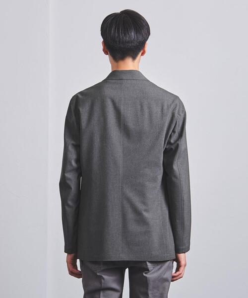 UNITED ARROWS（ユナイテッドアローズ）の「＜UNITED ARROWS "COZY"＞ ファンクション ポリエステル/タフタ ダブル4ボタン ジャケット（テーラードジャケット・メンズ・ダークブラウン/グレー・S/M/XL/L）」の21枚目の写真