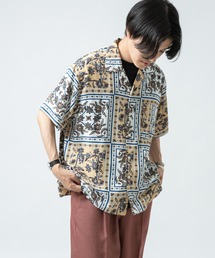 ITEMS URBANRESEARCH | 総柄プリント半袖シャツ(シャツ/ブラウス)