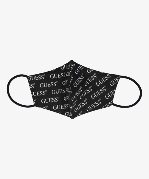Guess(ゲス)の「【GUESS】GS MASK (POUCH SET)(マスク・メンズ・ホワイト系その他/ブラック系3/ブラック系/ブラック系2/ブラック系1・FREE)」の1枚目の写真