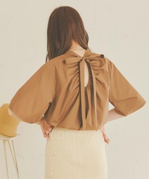 Ambre Neige | フロントギャザートップス／【WEB/EC限定商品】(シャツ/ブラウス)