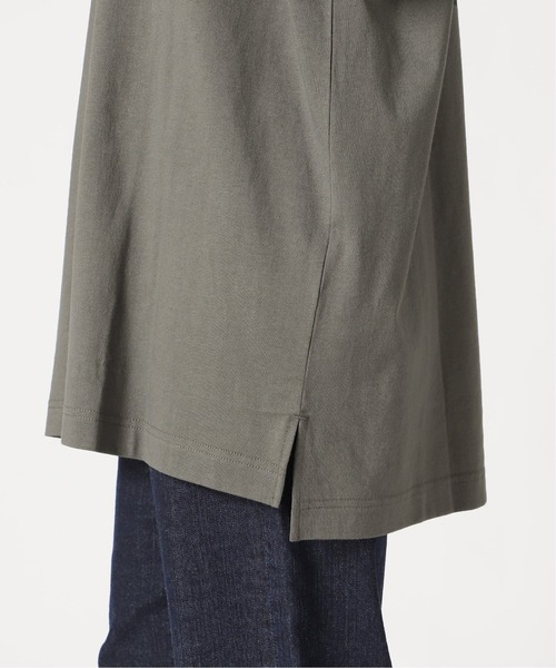 SLOBE IENA（スローブイエナ）の「【Champion / チャンピオン】SLOBE別注 プリントカットソー【洗濯機洗い可】◆（Tシャツ/カットソー・レディース・ホワイト/グレー/ベージュ/グリーン/カーキ/ネイビー・FREE）」の14枚目の写真