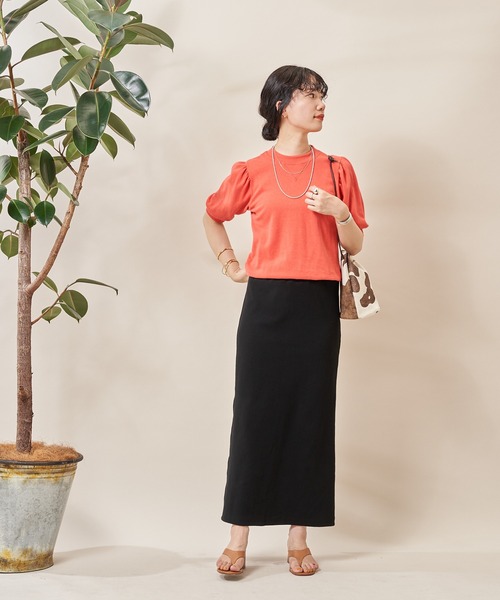 シーナリーリブロングスカート SHENERY（シーナリー）の「リブロングスカート（スカート）」 - WEAR