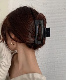 LAC-VERT | ビッグスクエアヘアクリップ(バレッタ/ヘアクリップ)
