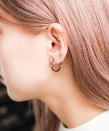 IO（イオ）（イオ）の「ブラス　17㎜フープイヤリング（イヤリング）」