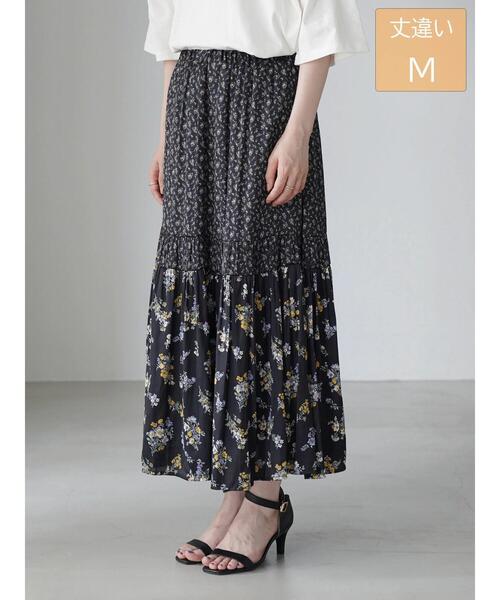 AMERICAN HOLIC（アメリカンホリック）の「丈違いティアードスカート（スカート・レディース・ライトグレー/ドット/その他14・M/L）」の7枚目の写真