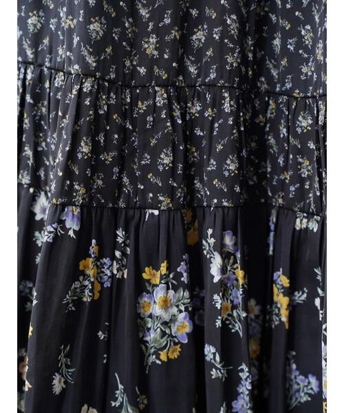 AMERICAN HOLIC（アメリカンホリック）の「丈違いティアードスカート（スカート・レディース・ライトグレー/ドット/その他14・M/L）」の10枚目の写真