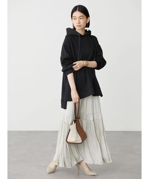 AMERICAN HOLIC（アメリカンホリック）の「丈違いティアードスカート（スカート・レディース・ライトグレー/ドット/その他14・M/L）」の22枚目の写真