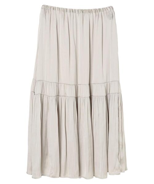 AMERICAN HOLIC（アメリカンホリック）の「丈違いティアードスカート（スカート・レディース・ライトグレー/ドット/その他14・M/L）」の16枚目の写真