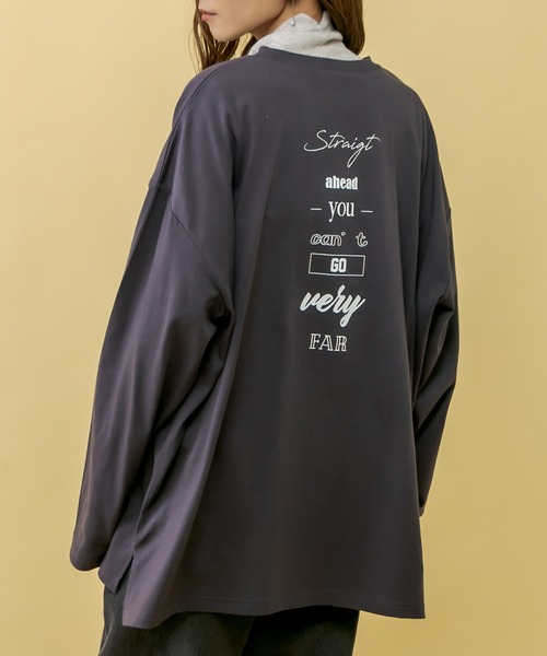 RASVOA(ラスボア)の「ゆるリブタートルプルオーバー(ニット/セーター・レディース・チャコールグレー/グレー/ブルー・FREE)」の21枚目の写真