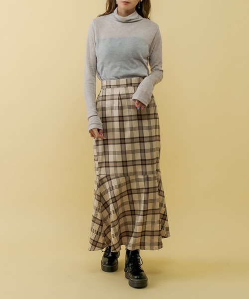 RASVOA(ラスボア)の「ゆるリブタートルプルオーバー(ニット/セーター・レディース・チャコールグレー/グレー/ブルー・FREE)」の16枚目の写真