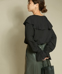 KBF | 【WEB/一部店舗限定】フリルブラウス(シャツ/ブラウス)
