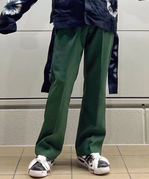 ８(eight)（エイト）の「ストレッチカラーフレアパンツ（チノパンツ・メンズ・ブルー/オフホワイト/ブラック/ブラウン系その他/グリーン・MEDIUM/LARGE）」の5枚目の写真