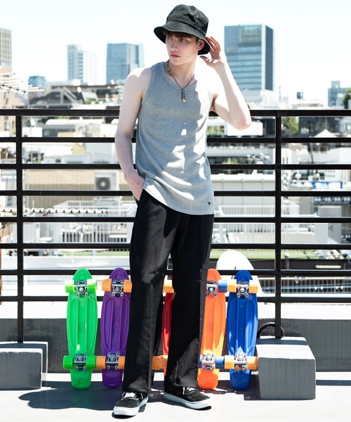 ８(eight)（エイト）の「ストレッチカラーフレアパンツ（チノパンツ・メンズ・ブルー/オフホワイト/ブラック/ブラウン系その他/グリーン・MEDIUM/LARGE）」の15枚目の写真