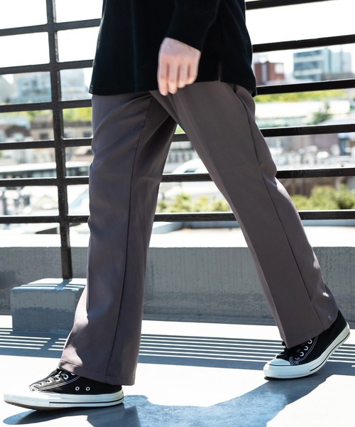 ８(eight)（エイト）の「ストレッチカラーフレアパンツ（チノパンツ・メンズ・ブルー/オフホワイト/ブラック/ブラウン系その他/グリーン・MEDIUM/LARGE）」の9枚目の写真