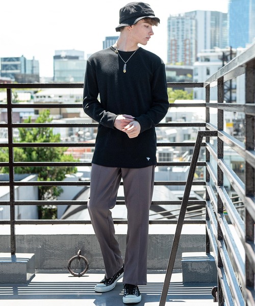 ８(eight)（エイト）の「ストレッチカラーフレアパンツ（チノパンツ・メンズ・ブルー/オフホワイト/ブラック/ブラウン系その他/グリーン・MEDIUM/LARGE）」の17枚目の写真