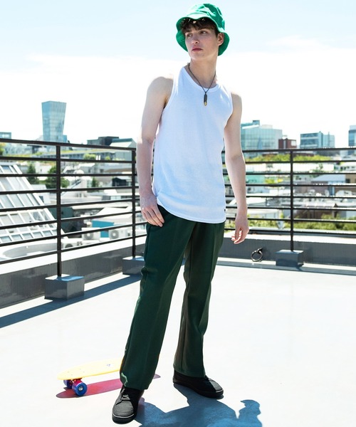 ８(eight)（エイト）の「ストレッチカラーフレアパンツ（チノパンツ・メンズ・ブルー/オフホワイト/ブラック/ブラウン系その他/グリーン・MEDIUM/LARGE）」の19枚目の写真