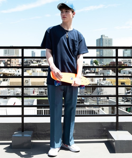 ８(eight)（エイト）の「ストレッチカラーフレアパンツ（チノパンツ・メンズ・ブルー/オフホワイト/ブラック/ブラウン系その他/グリーン・MEDIUM/LARGE）」の20枚目の写真