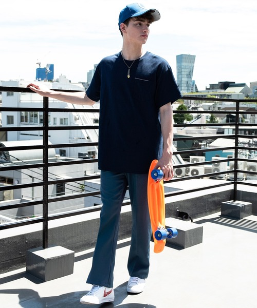 ８(eight)（エイト）の「ストレッチカラーフレアパンツ（チノパンツ・メンズ・ブルー/オフホワイト/ブラック/ブラウン系その他/グリーン・MEDIUM/LARGE）」の13枚目の写真