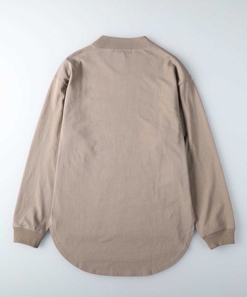 HONEYSUCKLE ROSE(ハニーサックルローズ)の「【HONEYSUCKLE ROSE】モックネックロンT(Tシャツ/カットソー・レディース・ホワイト/ブラック/ライトブラウン・M/L/S)」の20枚目の写真