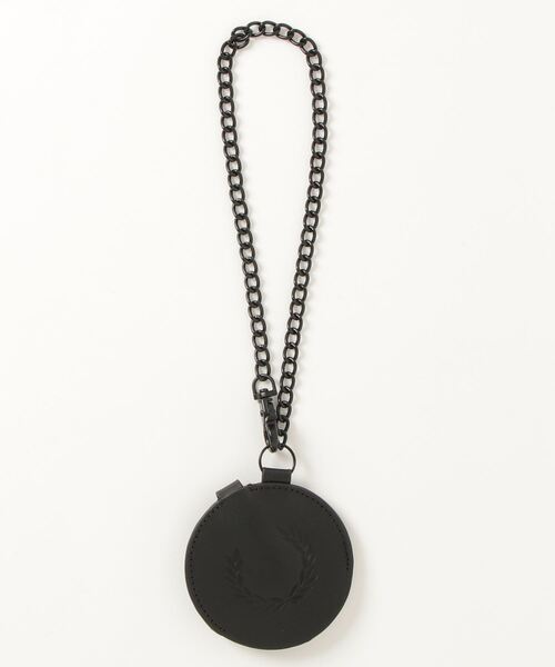 FRED PERRY(フレッドペリー)の「Laurel Wreath Leather Key Fob(キーケース/キーアクセサリー・メンズ・ブラック・ONE SIZE)」の4枚目の写真