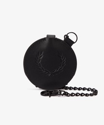 Laurel Wreath Leather Key Fob
