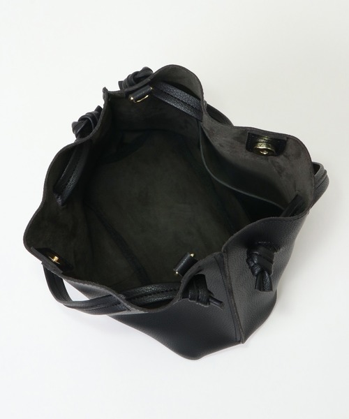 ikka（イッカ）の「PUミニ巾着付きショルダーバッグ（ショルダーバッグ・レディース・ブラック/ダークグリーン/ベージュ/ピンク・FREE）」の17枚目の写真