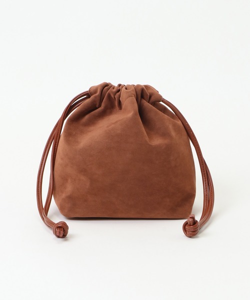 ikka（イッカ）の「PUミニ巾着付きショルダーバッグ（ショルダーバッグ・レディース・ブラック/ダークグリーン/ベージュ/ピンク・FREE）」の11枚目の写真