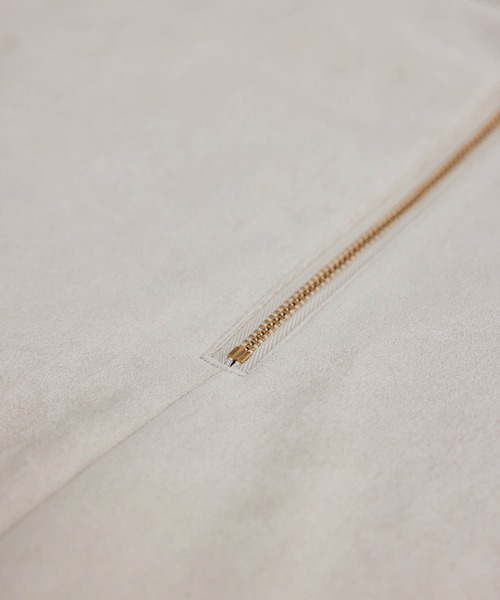 ROPE' PICNIC（ロペピクニック）の「リサイクルポリダンボールスエードフレアスカート（スカート・レディース・チャコールグレー/ベージュ/ダークラベンダー・38/36）」の15枚目の写真