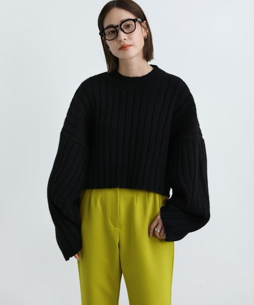 select MOCA(セレクトモカ)の「ハイウエストサイドタックフレアパンツ(スラックス・レディース・ブラック/ライトオリーブ/バーガンディー・SMALL/MEDIUM)」の14枚目の写真