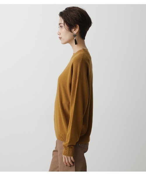 AZUL by moussy（アズールバイマウジー）の「NUDIE H/N KNIT TOPS/ヌーディーハイネックニットトップス（ニット/セーター・レディース・ブラック/オフホワイト/グリーン/イエロー系その他・SMALL/MEDIUM）」の10枚目の写真