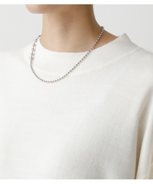 AZUL by moussy（アズールバイマウジー）の「NUDIE H/N KNIT TOPS/ヌーディーハイネックニットトップス（ニット/セーター・レディース・ブラック/オフホワイト/グリーン/イエロー系その他・SMALL/MEDIUM）」の17枚目の写真